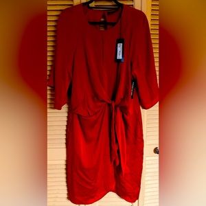 New York & Company Gabrielle Union Collection Red Dress